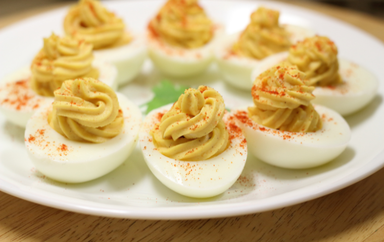 Deviled eggs feature