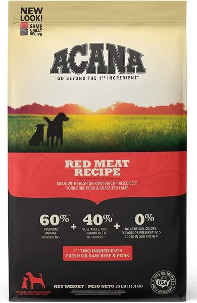 Acana exclusive dog food bag