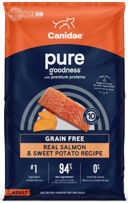 CANIDAE Pure Goodness Real Salmon & Sweet Potato Recipe Adult