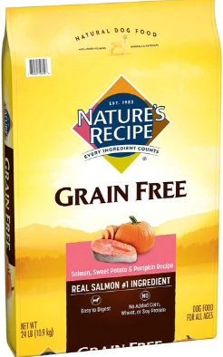 Nature's Recipe Grain-Free Salmon, Sweet Potato & Pumpkin Recipe