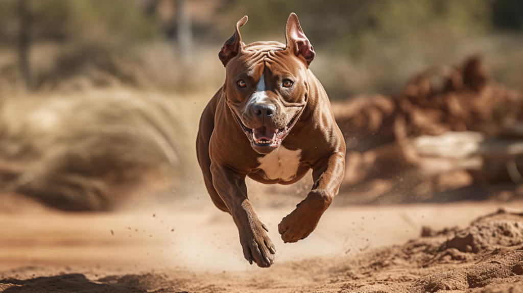 pitbull-running
